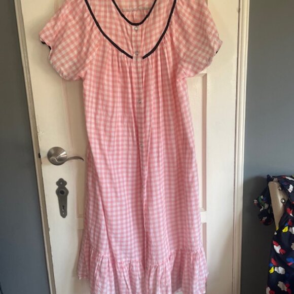 Batsheva pearl snap house dress w/pockets - Picture 11 of 11